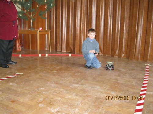 Silvestrovské setkání majitelů autíček na dálkové ovládání - 31.12.2010